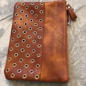 Chico’s Leather clutch
